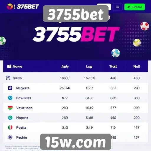 Tendências de uso da 3755bet entre os jogadores